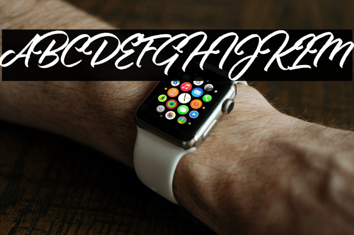Stay Fresh Font examples