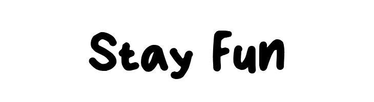 Stay Fun  font caratteri gratis