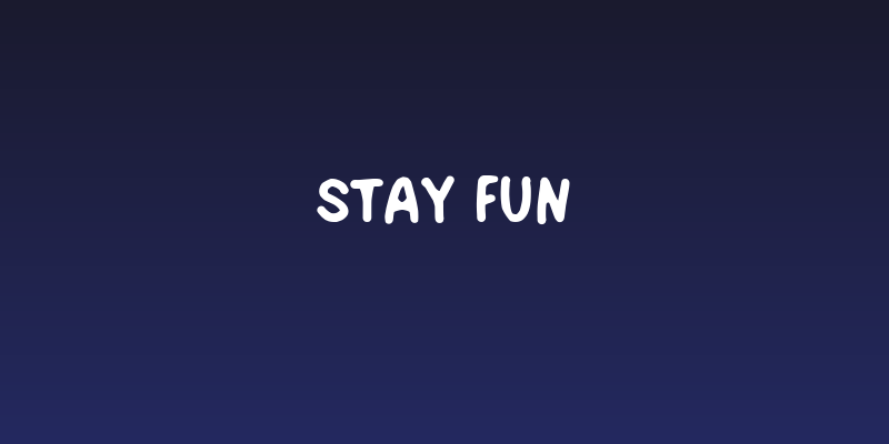 Stay Fun Social Header
