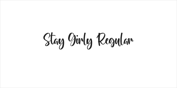 Stay Girly Regular Logo