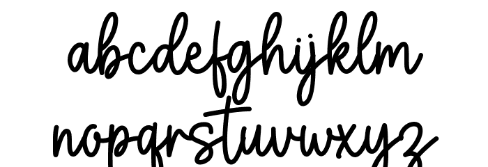 Stay Gold Font LOWERCASE