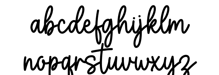 Stay Gold Font LOWERCASE