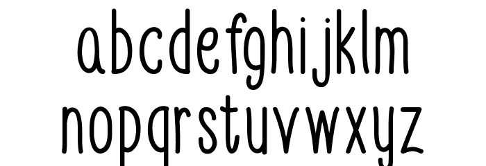 Stay Happy Font LOWERCASE