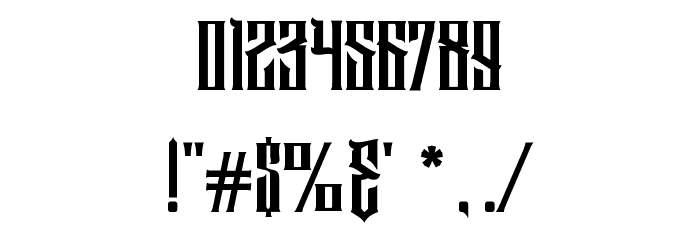 Stay High Font OTHER CHARS