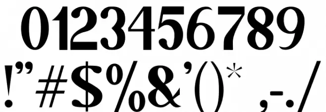 Stay High Font OTHER CHARS