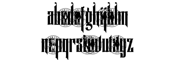 Stay High Font LOWERCASE