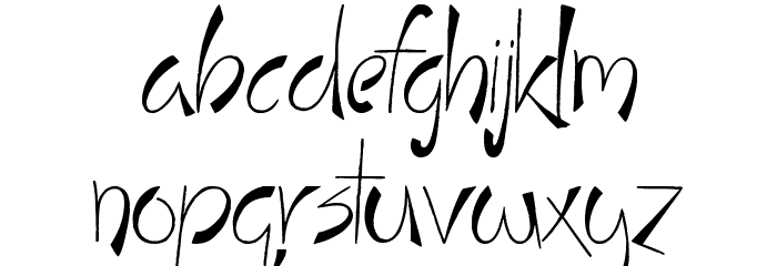 Stay Holy Okay Font LOWERCASE