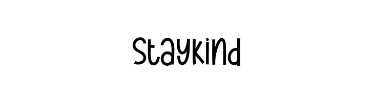 Stay Kind  les polices de caractères gratuit tlcharger