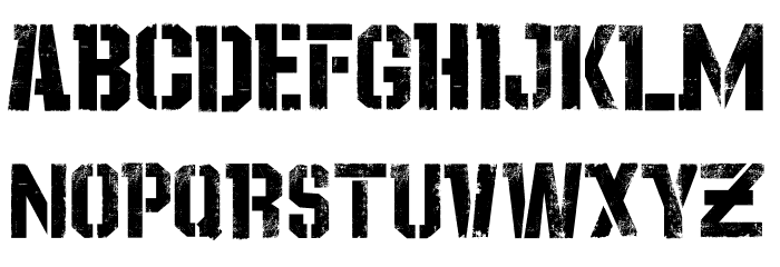 Stay On The Ground Font LOWERCASE