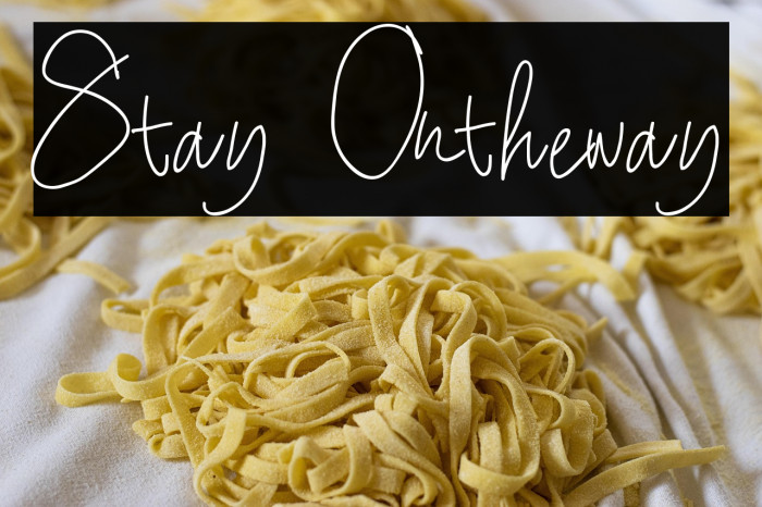 Stay Ontheway Example 3