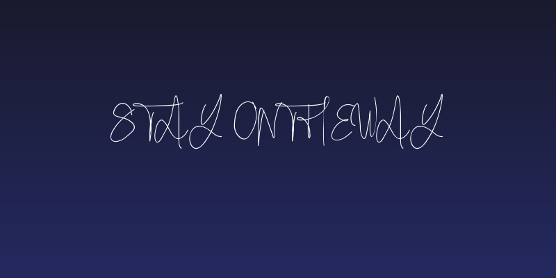 Stay Ontheway Social Header