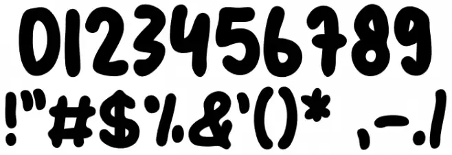 Stay Playful Font OTHER CHARS