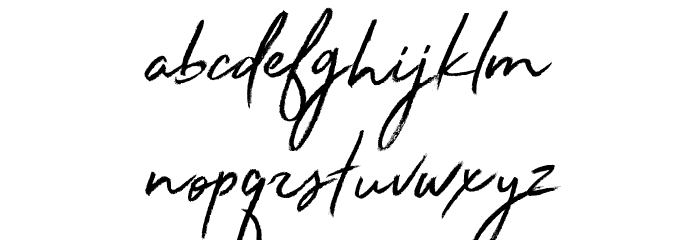 Stay Rad Font LOWERCASE