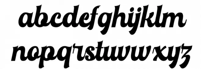 Stay Retro personal use Regular Schriftart Kleinbuchstaben
