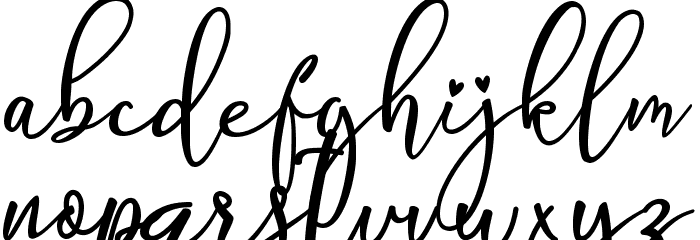 Stay Summer - Personal Use Font LOWERCASE