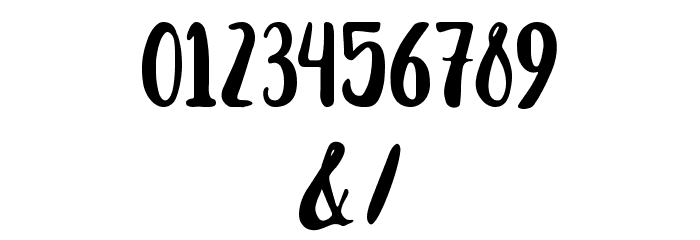 Stay Wildy Personal Use Only Font OTHER CHARS
