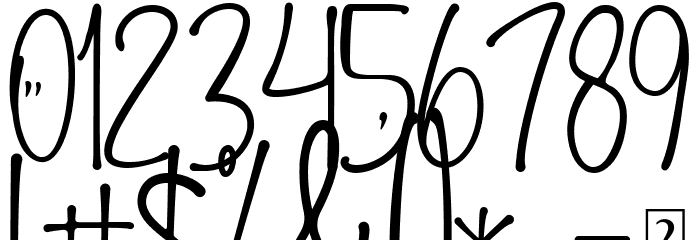 Stay Wonderland Font OTHER CHARS