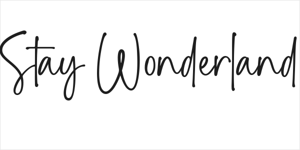Stay Wonderland Logo