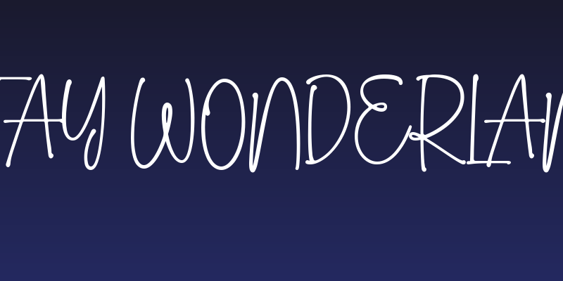 Stay Wonderland Social Header