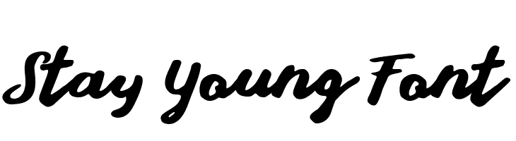 Stay Young Font  baixar fontes gratis