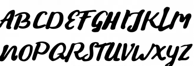 Stay Young Font Schriftart Groß