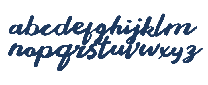 Stay Young Font Lowercase