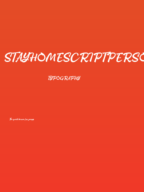 StayHomeScriptPERSONAL-Reg Poster