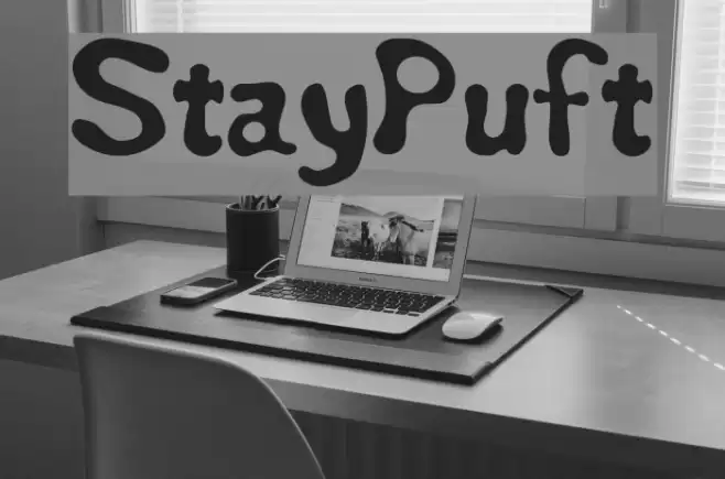 StayPuft Font examples