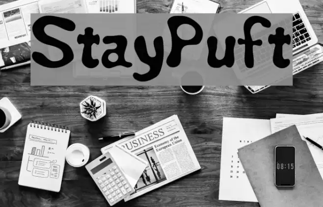 StayPuft Font examples