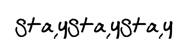 StayStayStay  免费字体下载