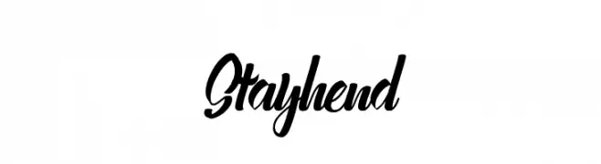 Stayhend  Free Fonts Download