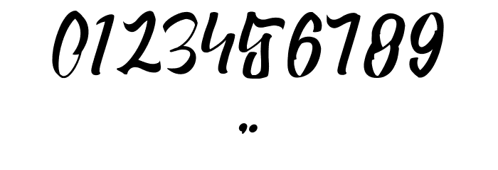 Stayhend Font OTHER CHARS