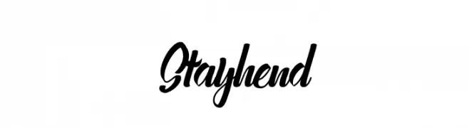 Stayhend  Descarca Fonturi Gratis