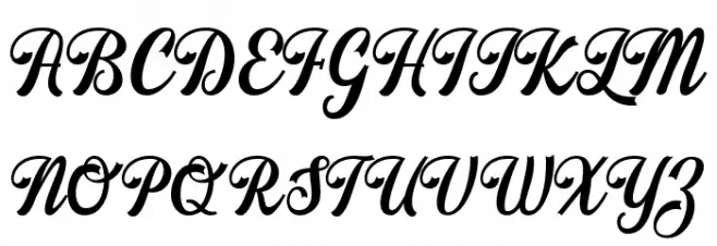 Stayhill Schriftart Groß