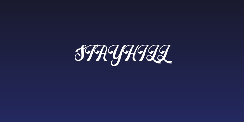 Stayhill Social Header