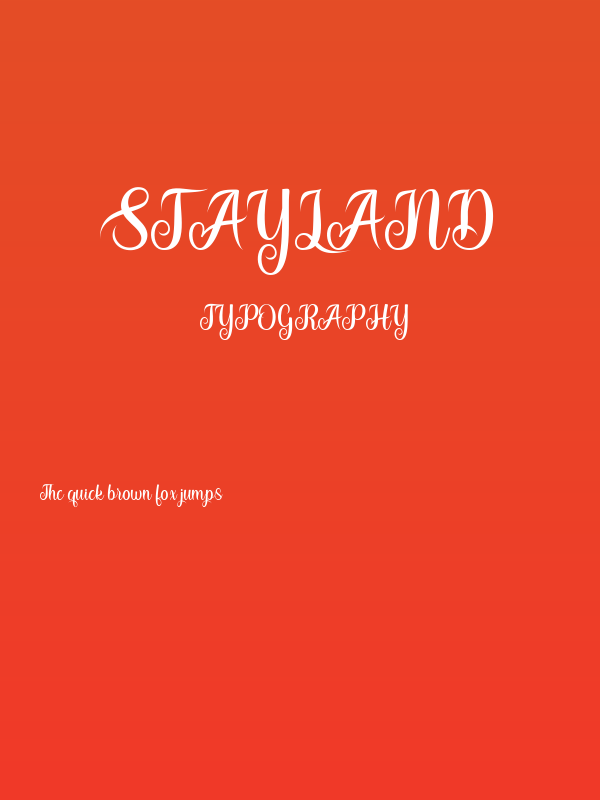 Stayland Poster