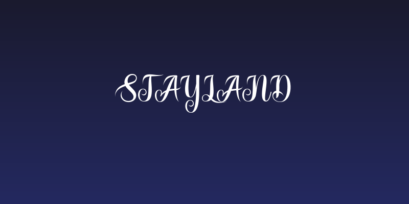 Stayland Social Header