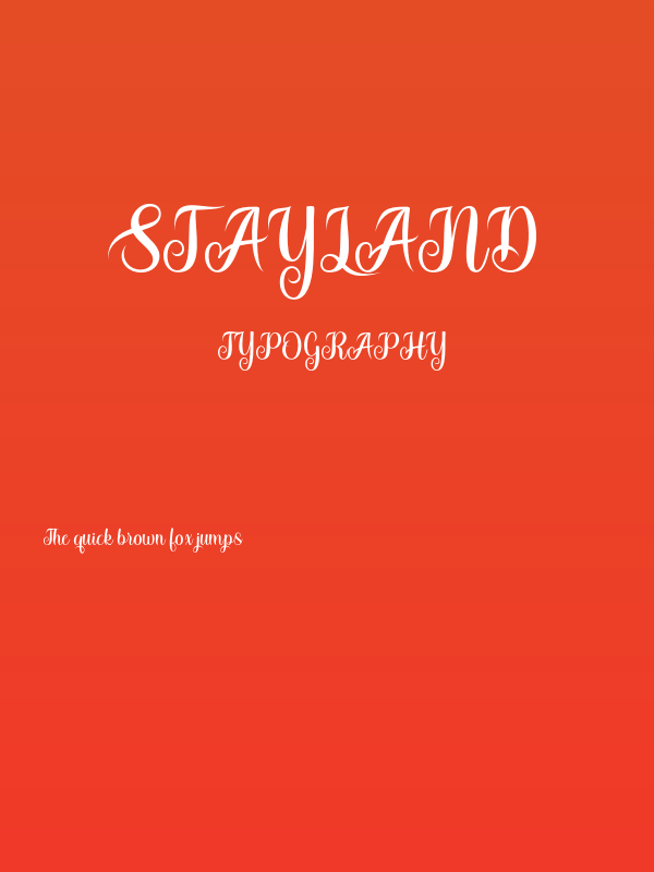 Stayland Poster