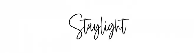 Staylight Шрифта