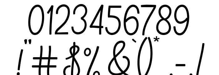 Stayline Font OTHER CHARS