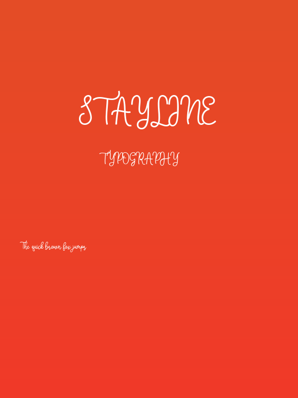 Stayline Poster