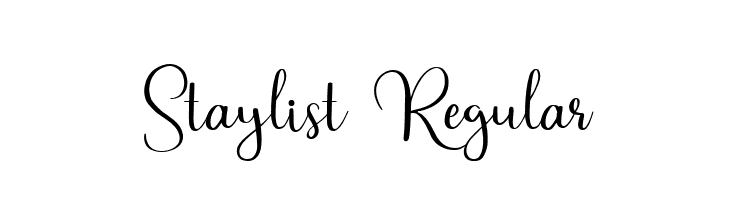 Staylist Regular  font caratteri gratis