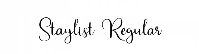 Staylist Regular  Fuentes Gratis Descargar