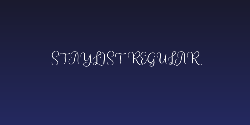 Staylist Regular Social Header