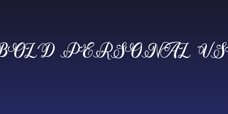 Stayola Bold PERSONAL USE Regular Social Header