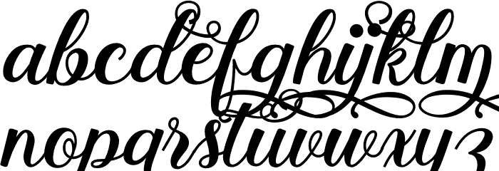 Stayola Bold PERSONAL USE Regular Font LOWERCASE