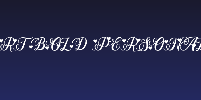 Stayola Heart Bold PERSONAL USE Regular Social Header