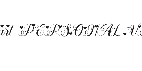 Stayola Heart PERSONAL USE Regular Logo