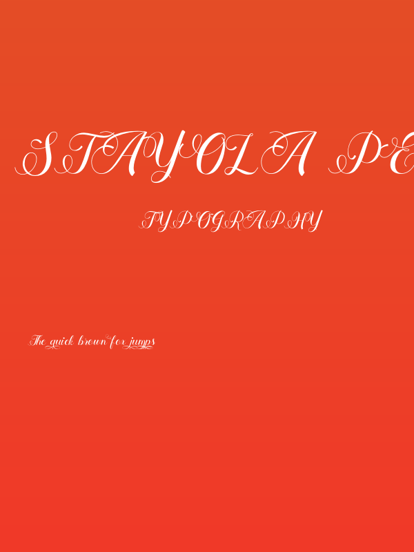 Stayola PERSONAL USE Regular Poster