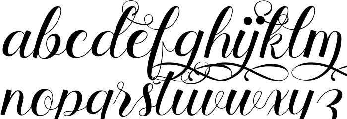 Stayola PERSONAL USE Regular Font LOWERCASE